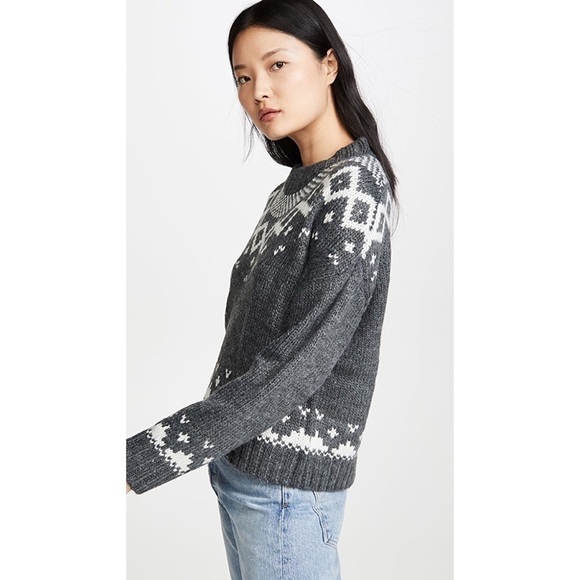 Cupcakes & Cashmere Jasmine Sweater Medium Heather Grey Size XS - Picture 2 of 9